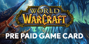 World Of Warcraft Prepaid Game Cards