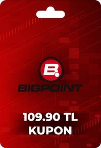 Bigpoint 109.90 TL lik Kupon