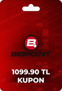 Bigpoint 1099.90 TL lik Kupon