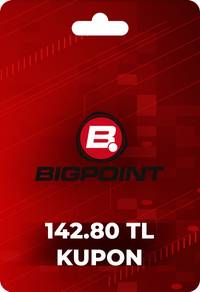 Bigpoint 142.80 TL Kupon