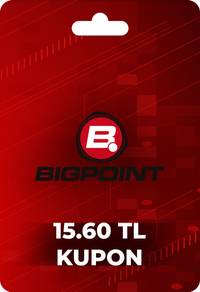 Bigpoint 15.60 TL Kupon