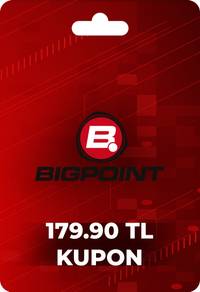 Bigpoint 179.90 TL Kupon