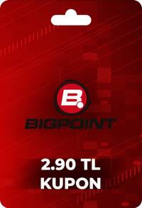 Bigpoint 2.90 TL Kupon