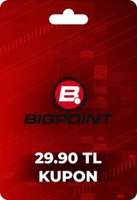 Bigpoint 29.90 TL lik Kupon