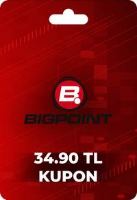 Bigpoint 34.90 TL lik Kupon