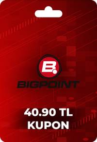 Bigpoint 40.90 TL lik Kupon