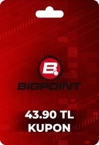 Bigpoint 43.90 TL lik Kupon