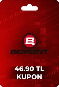 Bigpoint 46.90 TL lik Kupon