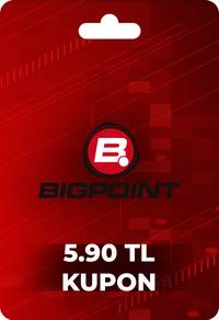 Bigpoint 5.90 TL Kupon