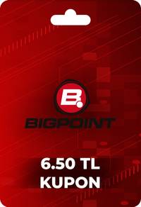 Bigpoint 6.50 TL lik Kupon
