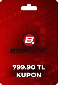 Bigpoint 799.90 TL lik Kupon