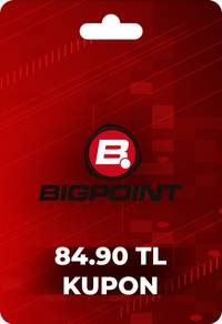 Bigpoint 84.90 TL lik Kupon